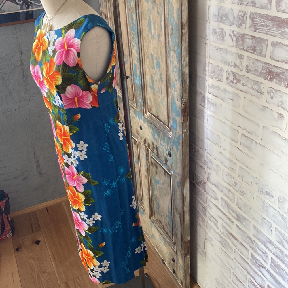 Vintage hawaiian wiggle UI-Maikai dress - Picture 3 of 11